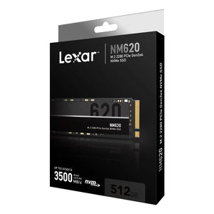 SSD NVMe Lexar NM620 512 Go 🚀 Parfait pour les jeux, les applications créatives et le multitâche.