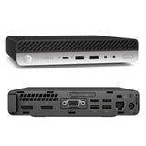 HP EliteDesk 800 G3 Desktop Mini PC TINY - Intel® Core™ i5-7500t Processor @2.70GHz, 16GB, 500GB m.2 sata  WIN 10 PRO -GRADE A