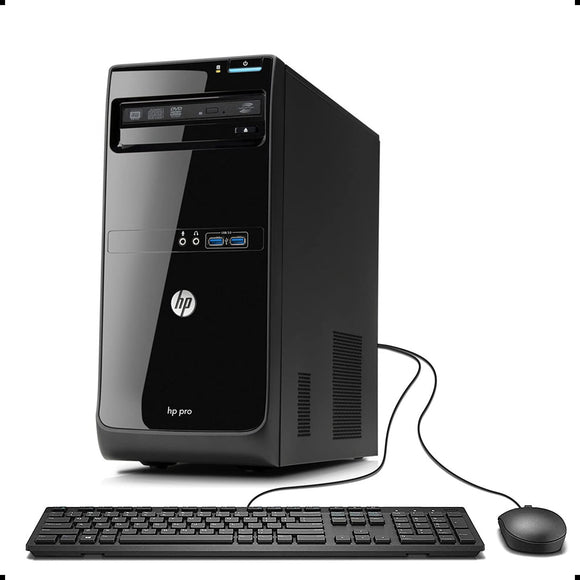 HP Pro 3500 Microtower PC - Intel Core i3-3240@3.40GHz - 8GB - 1TB HDD - VGA - WIN10