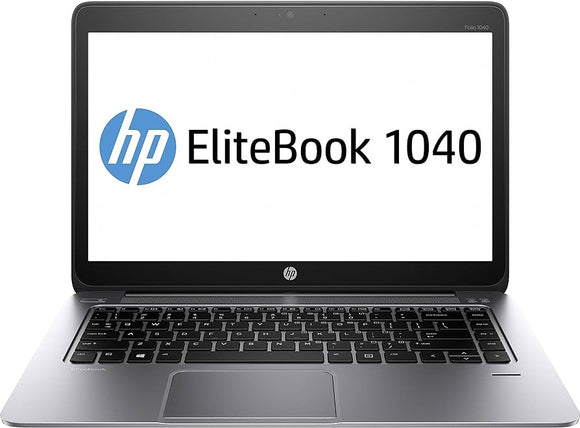 HP EliteBook Folio 1040 G1 Notebook PC,  Intel Core i5-4200U @1.60Ghz - 8GB - 256GB SSD - DISPLAY PORT - USB -  GRADE A