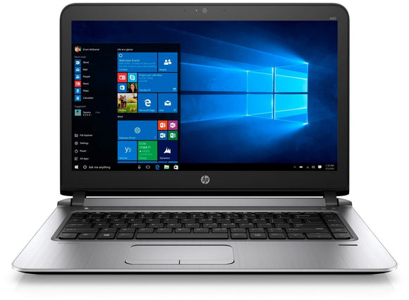 HP ProBook 440 G3 Notebook PC - Intel Core i5-6200U@2.30GHz 8GB, 240GB SSD, WIN10 PRO - HDMI/VGA/USB 3.0 PORT - GRADE A