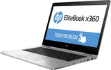HP EliteBook x360  Laptop 2in1 Core™i7-7600u@2.80GHZ, 16GB,  500 NVME SSD, Type C USB - HDMI - TOUCH SCREEN 14”