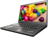 Lenovo ThinkPad T450s 14in Laptop, Intel Core i5 5300U 2.3Ghz, 8GB DDR3 RAM, 250GB SSD Hard Drive, Webcam, Windows 10 Pro  - 2 Battery -GRADE A