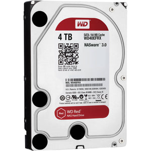 Disque dur pour Red 4 To 3,5" SATA 6 Gb/s 64 Mo 5400 tr/min pour disque dur interne pour NAS Disque dur pour WD40EFRX