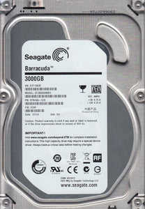 Disque dur interne SEAGATE ST3000DM001 Barracuda 3 To 7200 tr/min 64 Mo de cache SATA 6,0 Gb/s 3,5