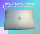 MacBook Air (13-inch, 2017) 1.8Ghz, Dual-Core, Intel Core i5, 8GB, choose your Storage GB (256 OR 500GB SSD) - Good Battery