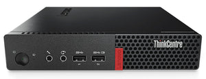 Lenovo ThinkCentre M910 Tiny - 10MV000UUS, Intel Core i7-7700T@2.90GHz, 16GB RAM, 500 M.2 SATA SSD -