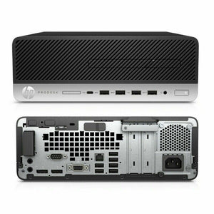 HP EliteDesk 800 G4 SFF Intel Core i5-8500 @ 3.00GHz 16GB 256GB M.2 SATA SSD - DISPLAY PORT (3x)