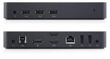 Dell D3100 Docking Station 💻  2 x HDMI, 1 x DisplayPort  - Comes with 65W Dell Adapter